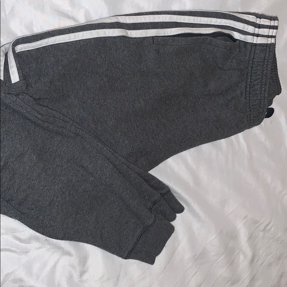 adidas Pants - Adidas gray joggers